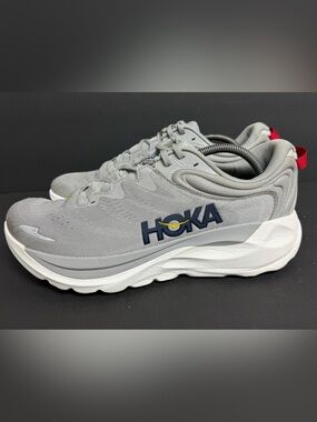 Hoka One One Gaviota 6 Mens 12D Stellar Gray Running Shoes WORN TWICE